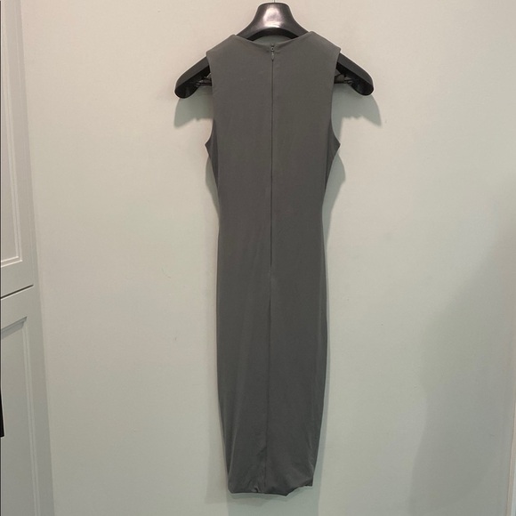 Nookie Green Sleeveless Dress Bodycon Cowl Neck Midi Size medium - Picture 8 of 13